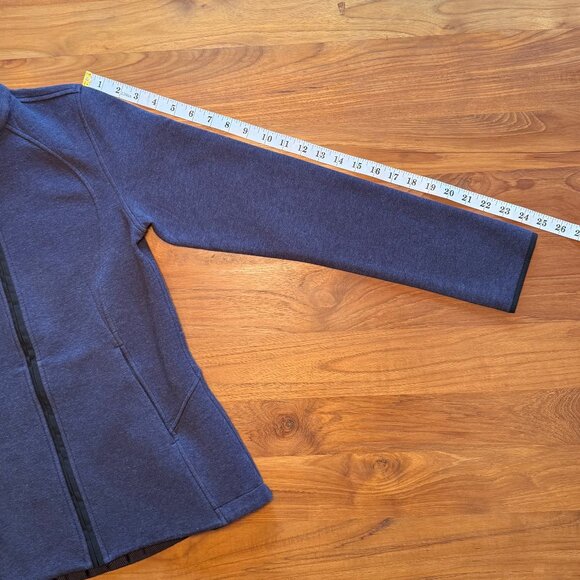 Lululemon Insculpt Jacket Heathered Deep Indigo/Deep Indigo - Picture 5 of 11